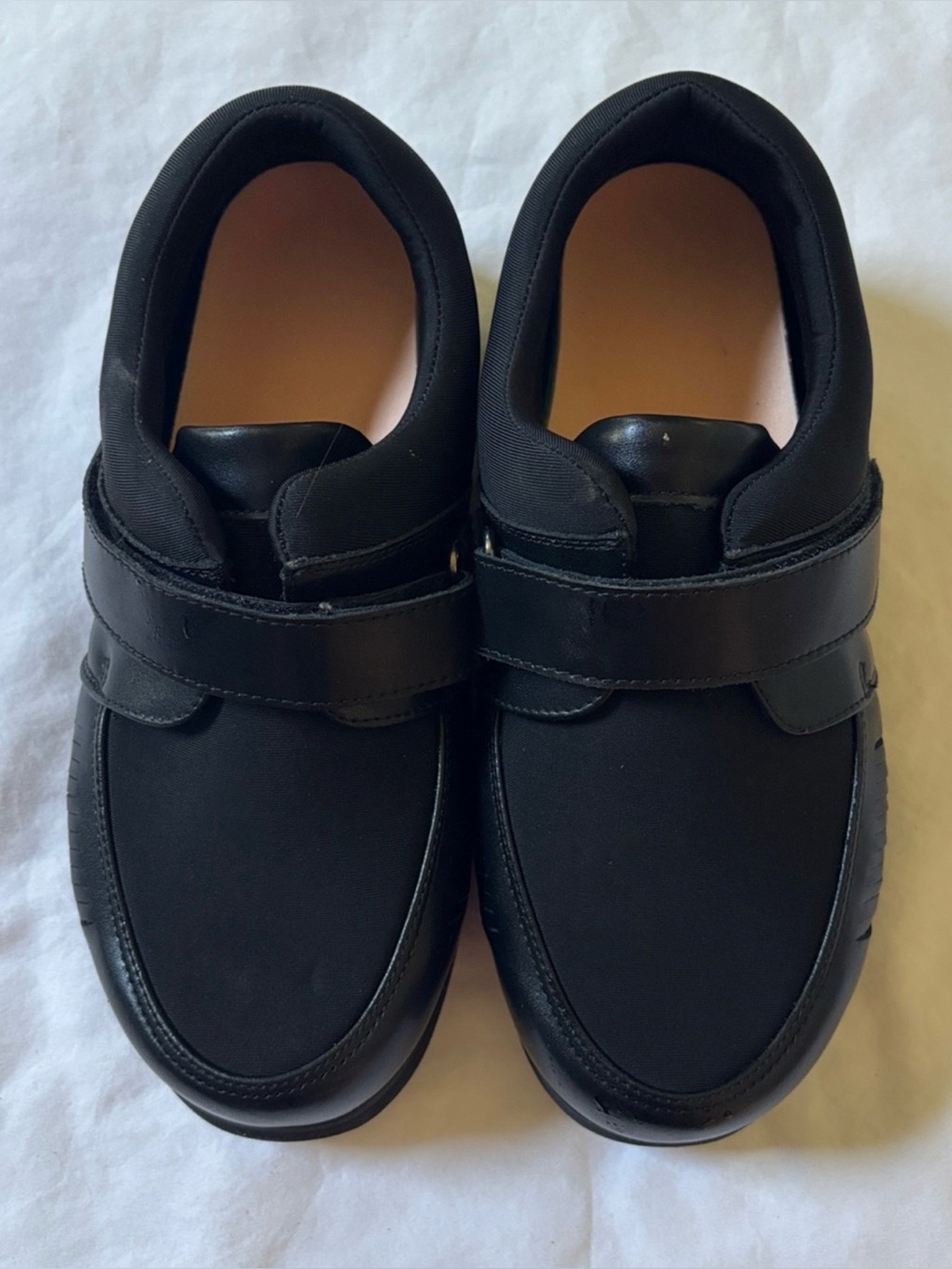 Mt. Emey Men’s Diabetic Orthopedic Shoes Leather 5E Extra Wide Hook & Loop 9
